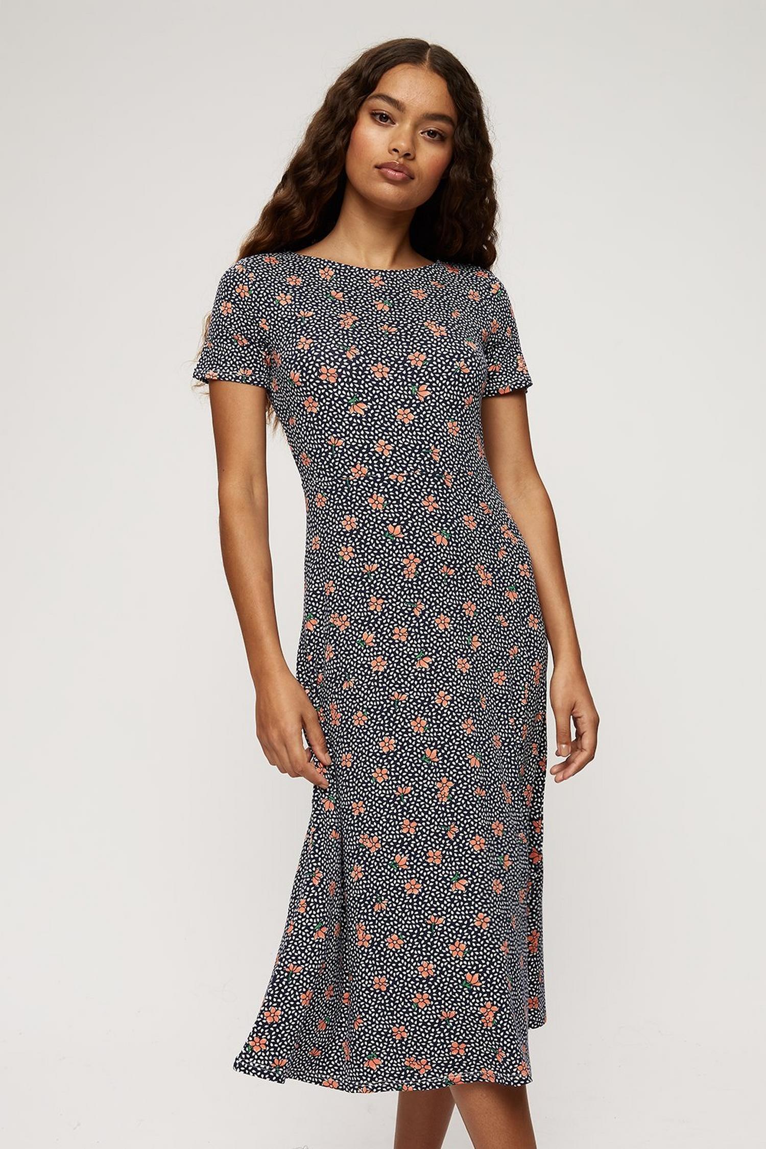 long sleeve t shirt midi dress